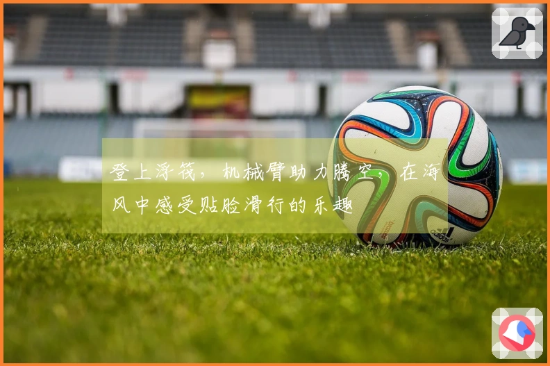 登上浮筏，机械臂助力腾空，在海风中感受贴脸滑行的乐趣